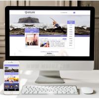 （手机数据同步）瑜伽健身企业网站源码